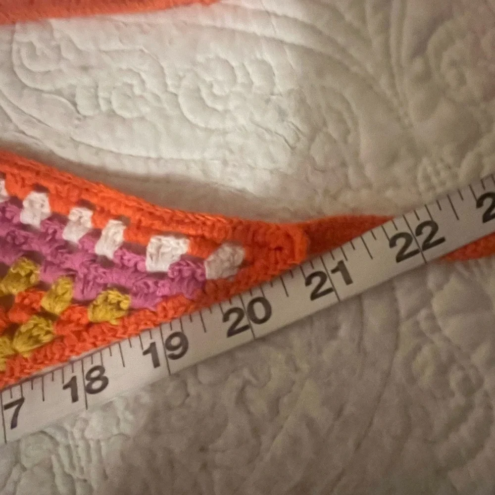 Colorful Crochet Hair Kerchief
